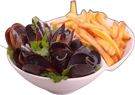 BelgiumMusselsFries emote