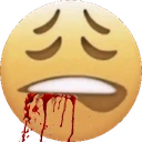 LipBiteBlood emoji