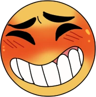 Flushed emote