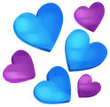 Purple_blue_hearts emote