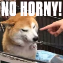 NoHorny emote