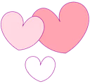 PinkHearts emote