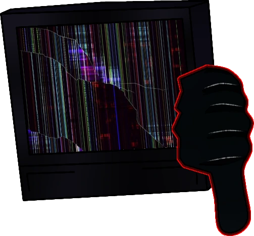TvManBrokenDislike emoji