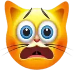 Scaredcat emoji