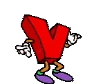 LetterV emote