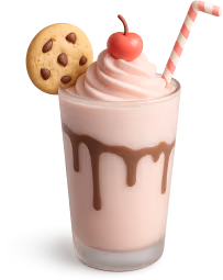 Strawberrymilkshake emote