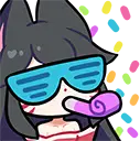 ahri_partySTATIC emote