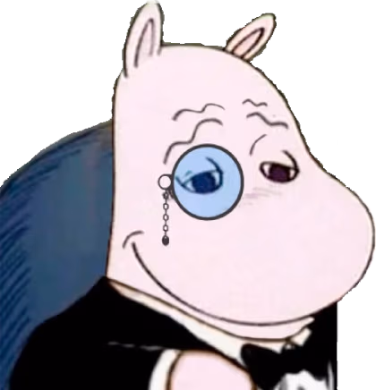 TuxedoMoomin emote