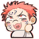 Sukuna_gambare_mock emote