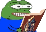 Bookpepenervous emote