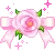 PinkRoseBow emoji