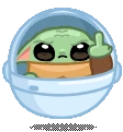 BabyYodaFinger emote