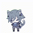FuHuaSKkittydancegif animated emote