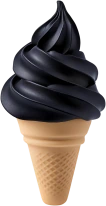 Black_icecream emoji