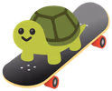 skateboard emote