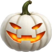 Whitehalloweenpumpkin emote