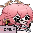 YaeHopium emote