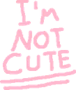 ImNotCute emote