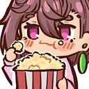 Momo_PopCorn emote