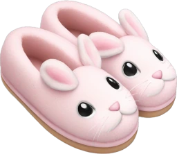 Lightpinkbunnyslippers emote