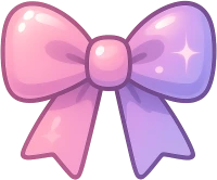 Pink_purple_bow emote