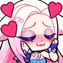 ahriallout_blush emote