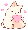 bunny_heart emote