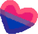 BisexualHeart emote
