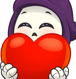 GrimHeart emote