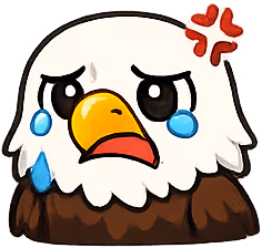 UpsetEagle emote