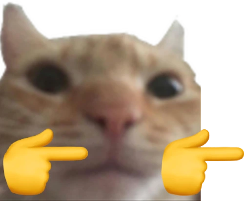 CatFingerGuns emote