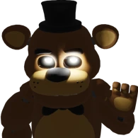 FREDDYnoeyes emote