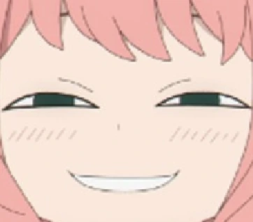 AnyaEvilGrin emote