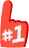 finger_red_number_one_YT emote