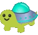 aTURTLE_FloatingUFO emote