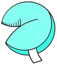 Cyan_Fortune_Cookie emote
