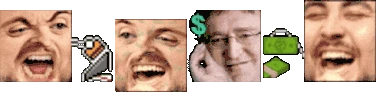 SCAMMED emote