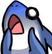 shockedshark emote