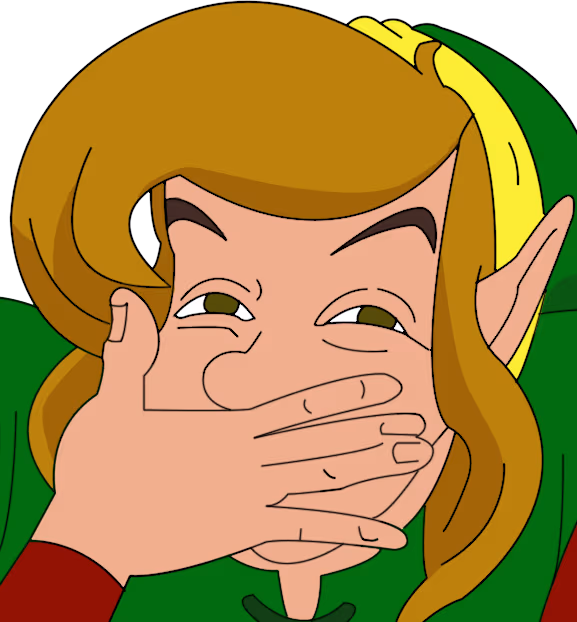 link_teehee emote
