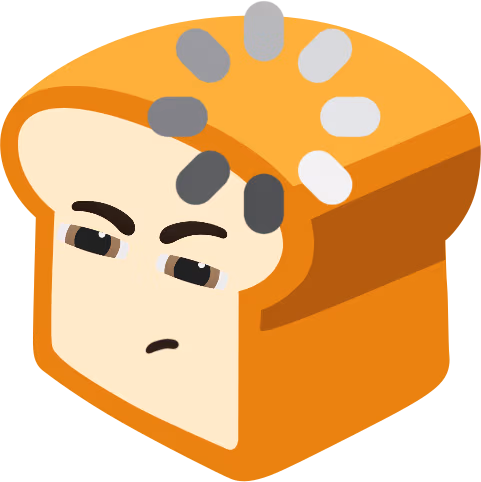 ConfusedBread emote