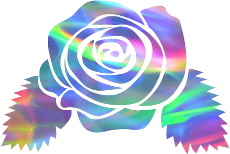 rainbow_aesthetic_rose emote