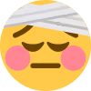 bandaged_pensive emote
