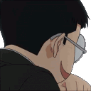 gifOkarun_Giggle animated emote
