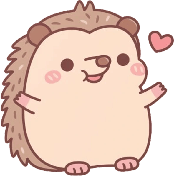 HedgehogLove emoji