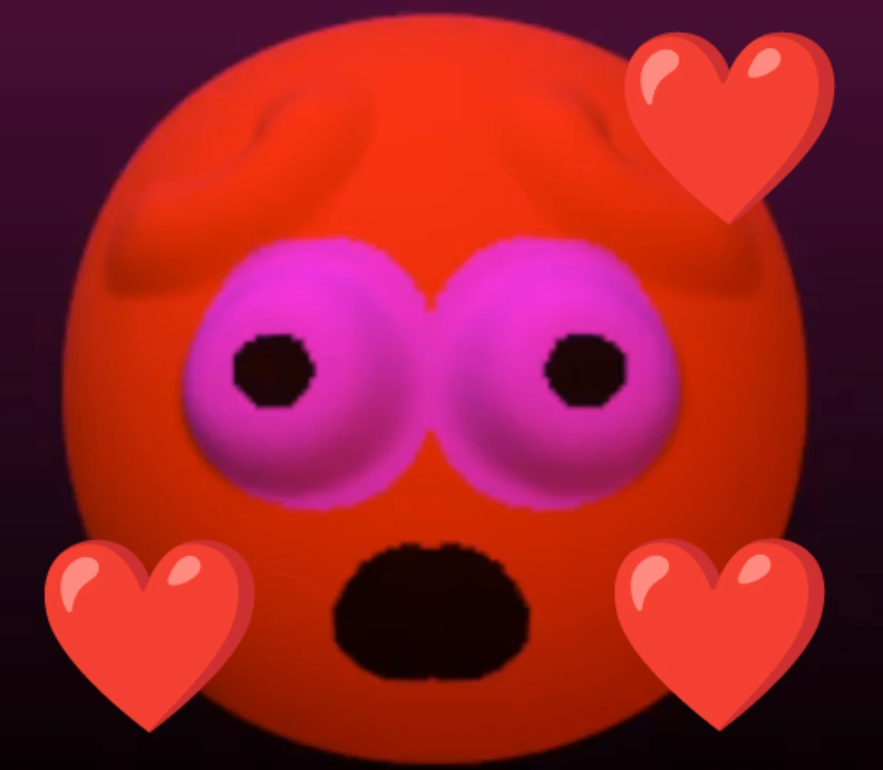 Astonishedfacewithhearts emote