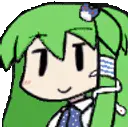 SanaeRocking emote