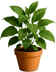 Greenplantinapot emote