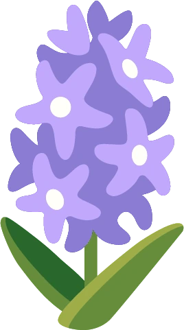 lavender_hyacinth emoji