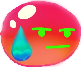 sweatdrop_or_annoyed_kawaii_blob_drop emoji
