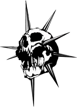 skeleton_spikedskull emote